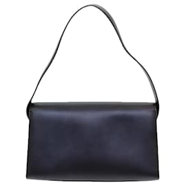 Gucci-Sac à main en cuir noir GUCCI 001 3063 Auth ar12166-Noir