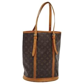 Louis Vuitton-LOUIS VUITTON Sac à épaule Monogram Bucket GM M42236 LV Auth 83640-Monogramme