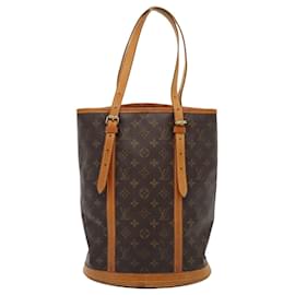 Louis Vuitton-LOUIS VUITTON Sac à épaule Monogram Bucket GM M42236 LV Auth 83640-Monogramme