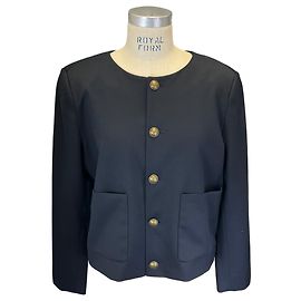 Frame Denim Giacca blu navy con bottoni frontali Frame Blu navy