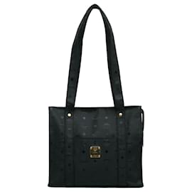 MCM-Tote en nylon MCM Visetos noir-Noir