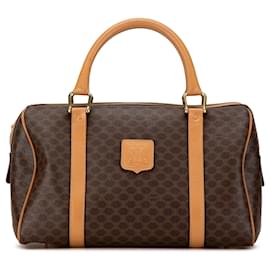 Céline-Sac Boston Macadam Celine marron-Marron