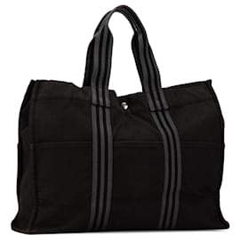 Hermès-Sac tote Fourre Tout GM Hermès noir-Noir