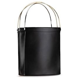 Cartier-Black Cartier Leather Trinity Handbag-Black