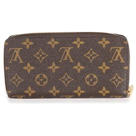 Louis Vuitton-Louis Vuitton Monogram Canvas Zippy Wallet-Brown
