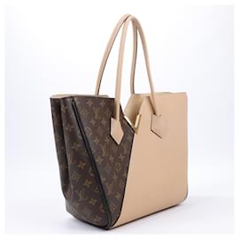 Louis Vuitton-Sac à épaule Kimono Monogram Louis Vuitton en marron et beige M40508-Beige