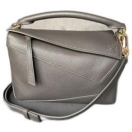Loewe Bolsa Puzzle pequena de couro Outro
