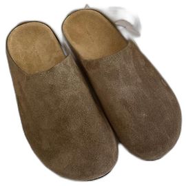 The Row Hugo Slide Ash Beige
