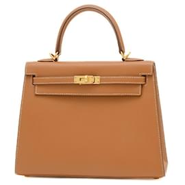 Hermès-Hermès Kelly 25-Brown