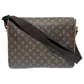 Sac messager Abbesses Monogram Louis Vuitton Marron