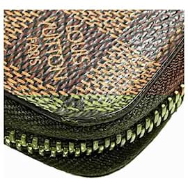 Louis Vuitton-Louis Vuitton Damier Zippy Compact Long Wallet -Brown