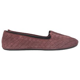 Sapatilhas Intrecciato em couro roxo da Bottega Veneta Roxo