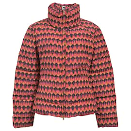 M Missoni Printed Down Jacket in Multicolor Polyester Multiple colors