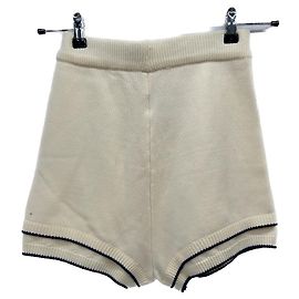 Autre Marque Non Signé / Unsigned shorts T.FR 36 Cotton Beige