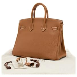 Hermès-Hermès Birkin 25-Camel