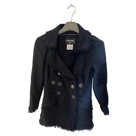 Chanel Paris Versailles Jacket Navy Blue Cotton Navy blue