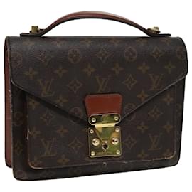 Louis Vuitton-LOUIS VUITTON Monogram Monceau 26 Shoulder Bag M51187 LV Auth 83595-Monogram