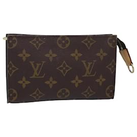 Louis Vuitton-LOUIS VUITTON Monogram Bucket PM Pouch Accessory Pouch LV Auth ar12248-Monogram