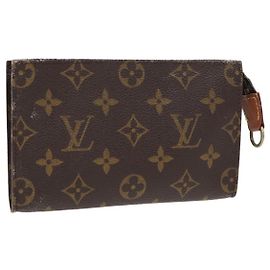 LOUIS VUITTON Monogram Bucket PM Accessory Pouch LV Auth 83905 Monogram