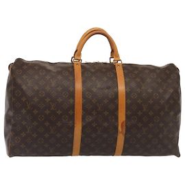 LOUIS VUITTON Monogram Keepall 60 Bolsa Boston M41422 LV Auth yk13831 Monograma
