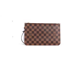 Louis Vuitton-LOUIS VUITTON Bolsas de mão T. Couro-Marrom