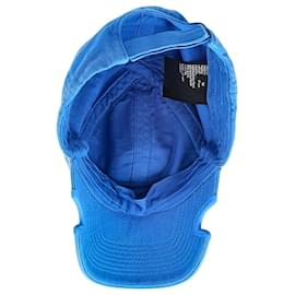 Balenciaga-Boné de beisebol desgastado Balenciaga x Adidas em algodão azul-Azul,Azul claro
