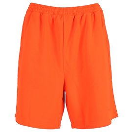 Shorts Jogger Balenciaga in cotone arancione Arancione Corallo