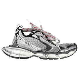 Balenciaga-Balenciaga 3XL Sneakers in Grey Polyester-Grey
