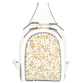 Loubifunk Umhängetasche von Christian Louboutin Weiß