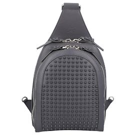 Bolsa transversal Loubifunk de Christian Louboutin Cinza