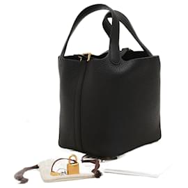 Hermès-Hermès Picotin lock-Black