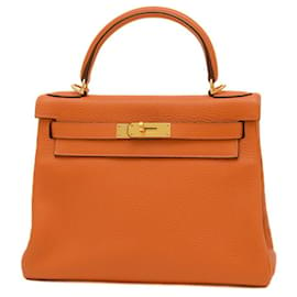 Hermès-Hermès Kelly 28-Arancione