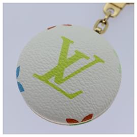 Louis Vuitton-LOUIS VUITTON Monogram Multicolor Astropill Charm White M51911 LV Auth 81766-White