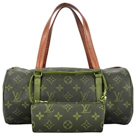 Louis Vuitton-Louis Vuitton Canvas Monogram Vintage Papillon Set Handbag-Brown