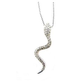 Collana a forma di Serpente Swarovski per Donne Argento