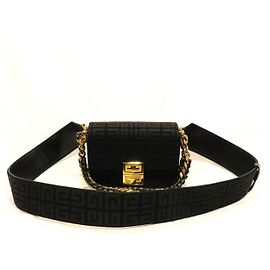 Givenchy 4G Canvas 2WAY Handbag Black