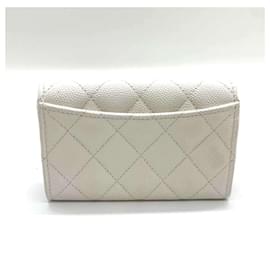 Autre Marque-Chanel Caviar Skin Matelasse Card Case in Great Condition-Other