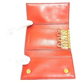 Autre Marque-Miu Miu Leather Key Case 5M0222 in Good Condition-Other