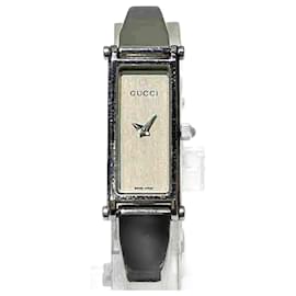 Autre Marque-Gucci Stainless Steel Quartz Bangle Watch 1500L in Good Condition-Other