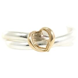 Autre Marque-4℃ K10 Yellow Gold Silver Ring Size 9.5 in Excellent Condition-Other