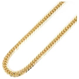 Autre Marque-K18 Yellow Gold Necklace 40cm 10.3g in Excellent Condition-Other