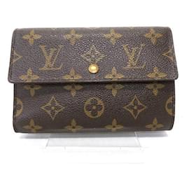 Autre Marque-Louis Vuitton Monogram Trifold Wallet M61202 in Good Condition-Other