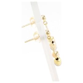 Autre Marque-PT850 Platinum K18 Yellow Pink Gold Earrings in Excellent Condition-Other