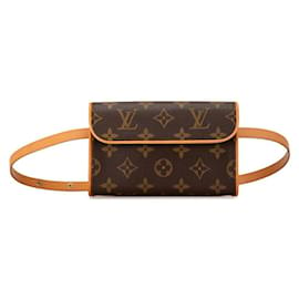 Autre Marque-Louis Vuitton Monogram Pochette Florentine Waist Bag M51855 in Very Good Condition-Other