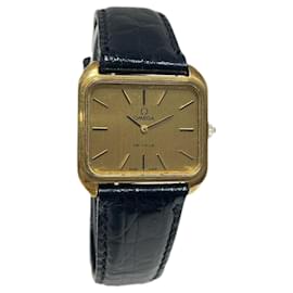 Autre Marque-Omega De Ville Hand-Wound Square Watch in Fair Condition-Other