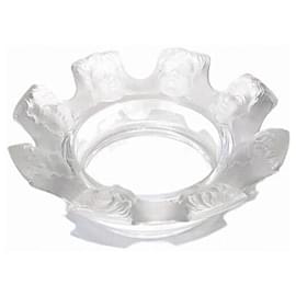 Autre Marque-Lalique Saint Nicholas Crystal Glass Ashtray Antique in Great Condition-Other