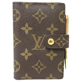 Autre Marque-Louis Vuitton Monogram Agenda Mini Notebook Cover R20007 in Good Condition-Other