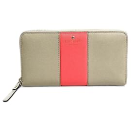 Autre Marque-Kate Spade Cow Leather Long Wallet PWRU4530 in Good Condition-Other