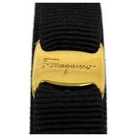 Autre Marque-Salvatore Ferragamo Vara Ribbon Headband in Good Condition-Other