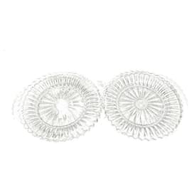 Autre Marque-Baccarat Mille Nuits Crystal Glass Plate Set in Good Condition-Other